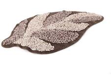 TAPPETO LEAF TORTORA CM 55X110