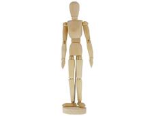 MANICHINO LEGNO MASCHIO 31 cm.