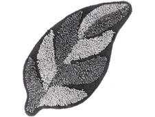 TAPPETO LEAF GRIGIO CM 55X110