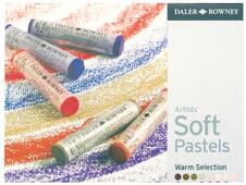 SOFT 8 PASTELS WARM SELECTION- 153904008 DALER ROWNEY