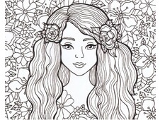 TELA PREDISEGNATA CM 40x50 FLOREALE