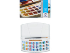 SET ACQUERELLI IN PLASTICA DA 24 1/2 GODET  VAN GOGH-ROYAL TALENS