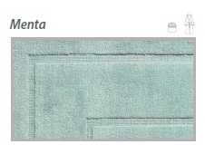 TAPPETO SPUGNA JOY MENTA cm 50x75