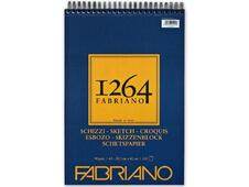 1264 FABRIANO BLOCCO SCHIZZI - SPIRALATO CM 29,7X42