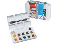 POCKET BOX ACQUERELLO 1/2 GODET - 12+3  VAN GOGH-ROYAL TALENS